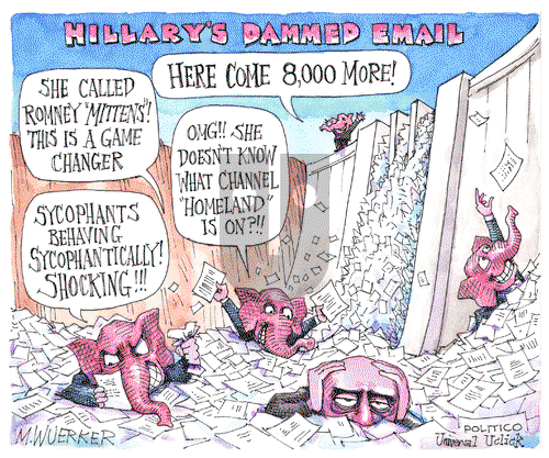 Matt Wuerker - Saturday December 5, 2015 Comic Strip