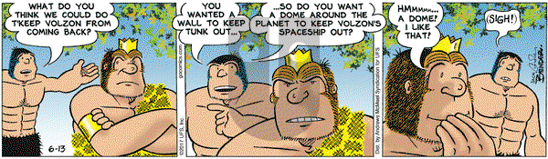 Alley Oop on Tuesday June 13, 2017 Comic Strip