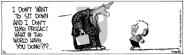 The Buckets on Thursday May 6, 1999 Comic Strip