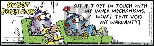 Frank and Ernest on Monday December 2, 2013 Comic Strip