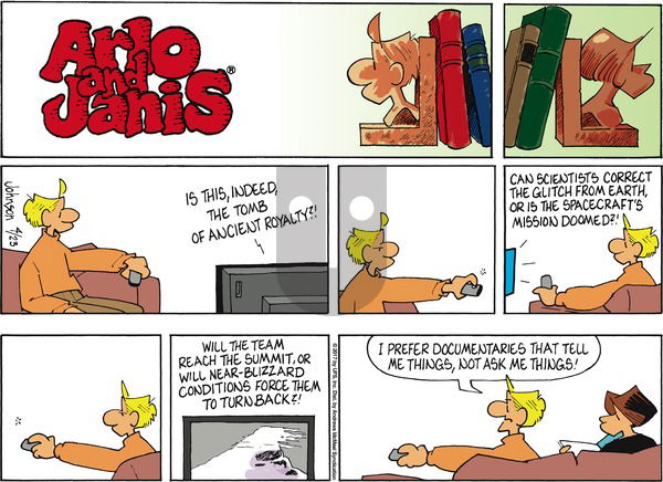 Arlo and Janis on Sunday April 23, 2017 Comic Strip