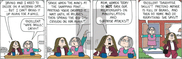Cathy Classics - Tuesday March 23, 2004 Comic Strip
