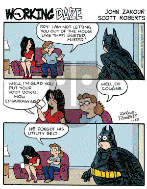 Working Daze on Tuesday January 13, 2009 Comic Strip