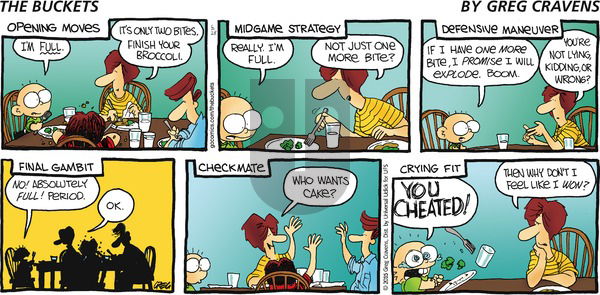 The Buckets on Sunday June 28, 2015 Comic Strip
