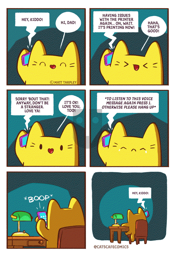 Cat's Cafe - Monday June 28, 2021 Comic Strip