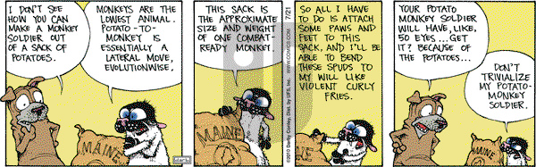 Get Fuzzy on Wednesday July 21, 2010 Comic Strip