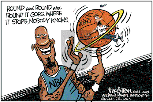 Win, Lose, Drew on Monday July 1, 2019 Comic Strip