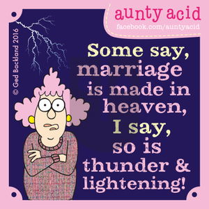 Aunty Acid on Monday June 6, 2016 Comic Strip