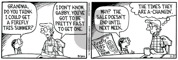 Grand Avenue on Thursday August 31, 2006 Comic Strip