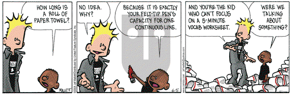 Frazz on Saturday June 5, 2004 Comic Strip