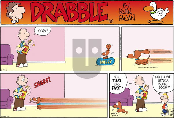 Drabble on Sunday June 9, 2013 Comic Strip
