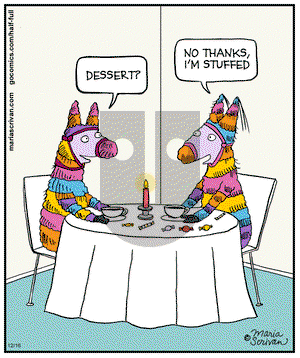 Half Full on Monday December 16, 2013 Comic Strip