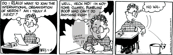 Luann on Friday May 18, 1990 Comic Strip