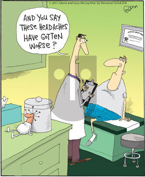 The Flying McCoys on Monday August 8, 2011 Comic Strip