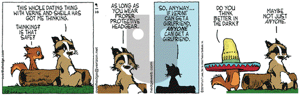 Over the Hedge on Monday September 10, 2007 Comic Strip
