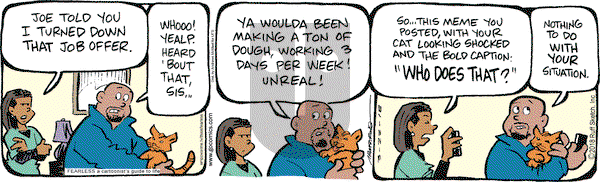 JumpStart on Thursday March 22, 2018 Comic Strip