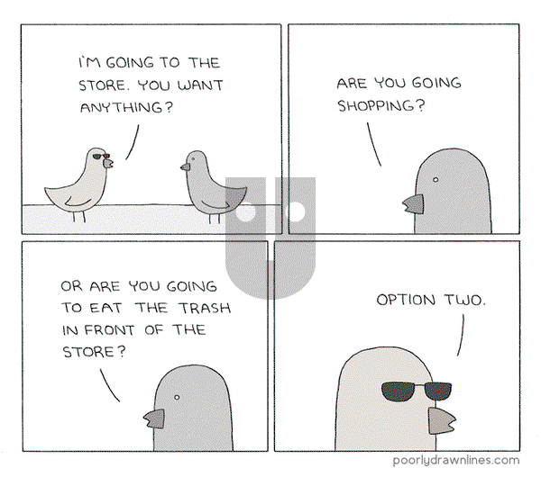 Poorly Drawn Lines - Monday July 11, 2016 Comic Strip