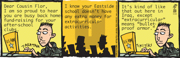 La Cucaracha on Thursday March 30, 2006 Comic Strip