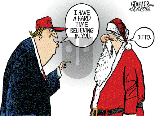 Jeff Stahler on Tuesday December 6, 2016 Comic Strip