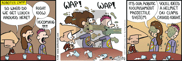 DeFlocked on Tuesday July 18, 2017 Comic Strip