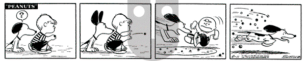 Peanuts on Wednesday May 11, 1955 Comic Strip