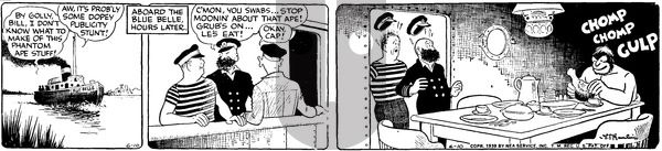 Alley Oop on Saturday June 10, 1939 Comic Strip
