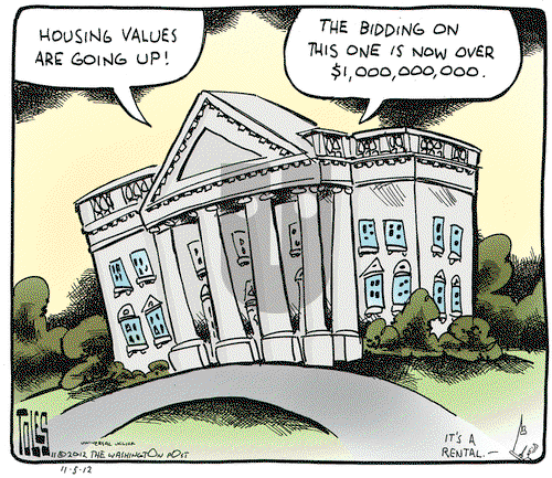 Tom Toles on Monday November 5, 2012 Comic Strip