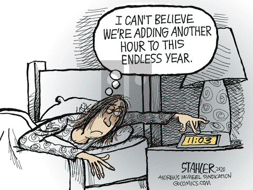 Jeff Stahler on Saturday October 31, 2020 Comic Strip