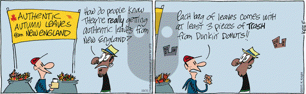 The Knight Life on Saturday October 31, 2015 Comic Strip