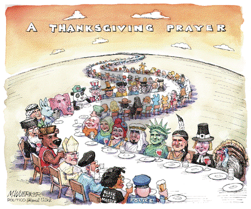 Matt Wuerker on Wednesday November 25, 2015 Comic Strip