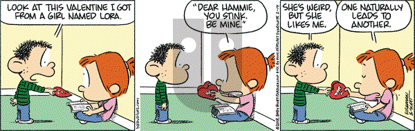 Baby Blues on Wednesday February 14, 2018 Comic Strip