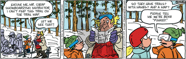 Cleats on Thursday January 1, 2009 Comic Strip