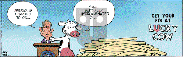 Lucky Cow on Saturday September 30, 2006 Comic Strip