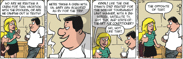 Cleats - Wednesday June 30, 2004 Comic Strip