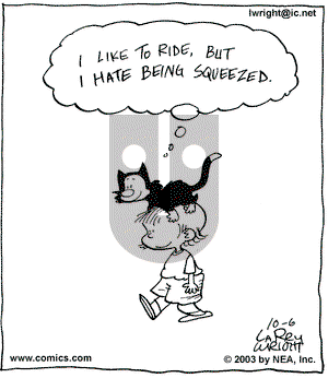Kit 'N' Carlyle on Monday October 6, 2003 Comic Strip