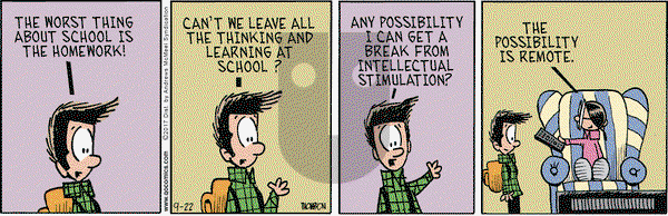 Grand Avenue on Friday September 22, 2017 Comic Strip
