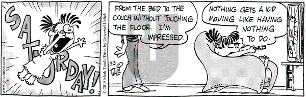 Heart of the City on Saturday March 21, 2015 Comic Strip