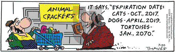 Frank and Ernest - Tuesday July 20, 2004 Comic Strip