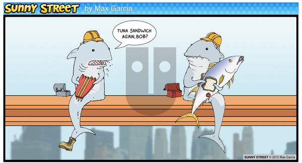Sunny Street on Friday November 15, 2013 Comic Strip