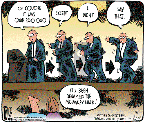 Tom Toles on Tuesday October 22, 2019 Comic Strip