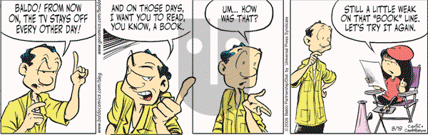 Baldo - Wednesday August 19, 2009 Comic Strip