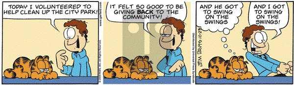 Garfield on Friday October 23, 2009 Comic Strip