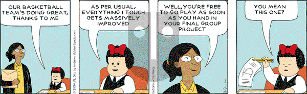 Nancy on Monday July 1, 2019 Comic Strip