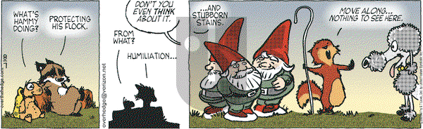 Over the Hedge on Friday August 7, 2009 Comic Strip