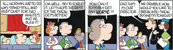 Drabble on Thursday July 11, 2013 Comic Strip