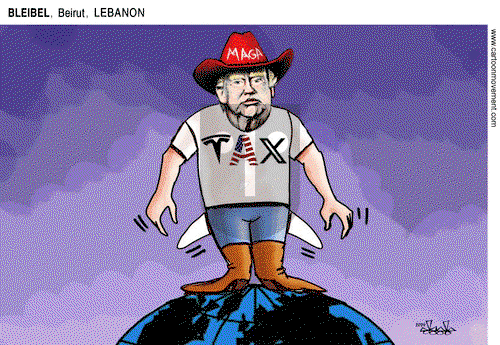 ViewsMidEast on Wednesday March 12, 2025 Comic Strip