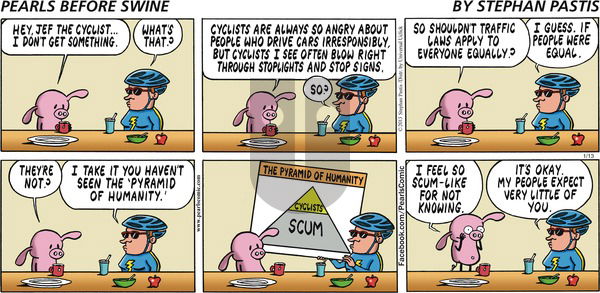Pearls Before Swine - Sunday January 13, 2013 Comic Strip
