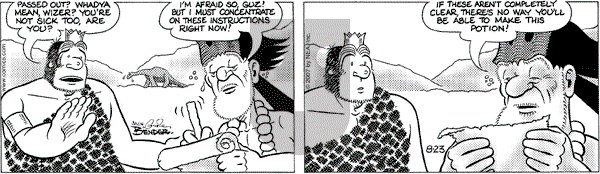 Alley Oop on Thursday August 23, 2007 Comic Strip