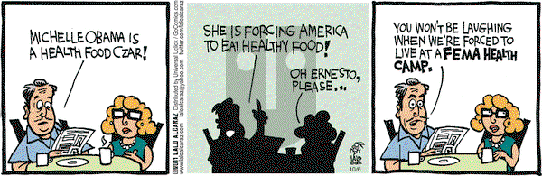 La Cucaracha on Thursday October 6, 2011 Comic Strip