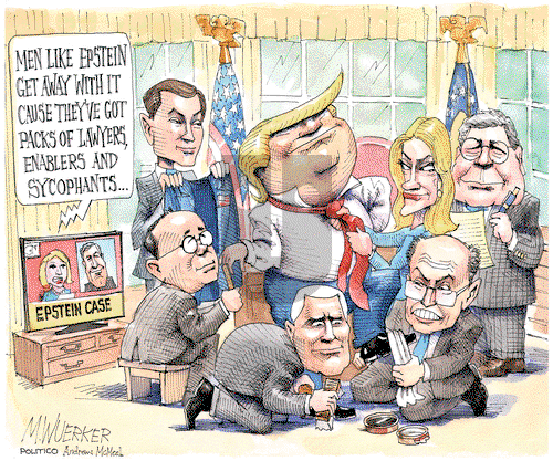 Matt Wuerker on Friday July 12, 2019 Comic Strip
